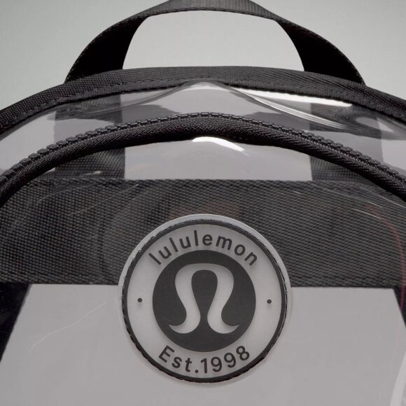 Lululemon Clear Backpack Mini 10L Logo, Black - Picture 5 of 5
